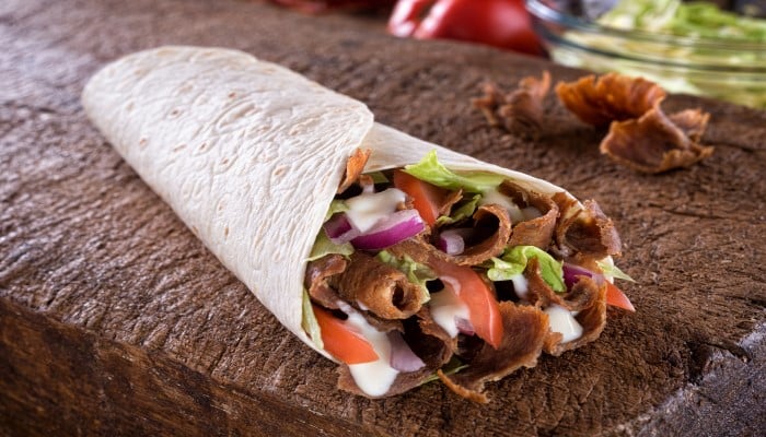 Fast Food doner kebab pizza