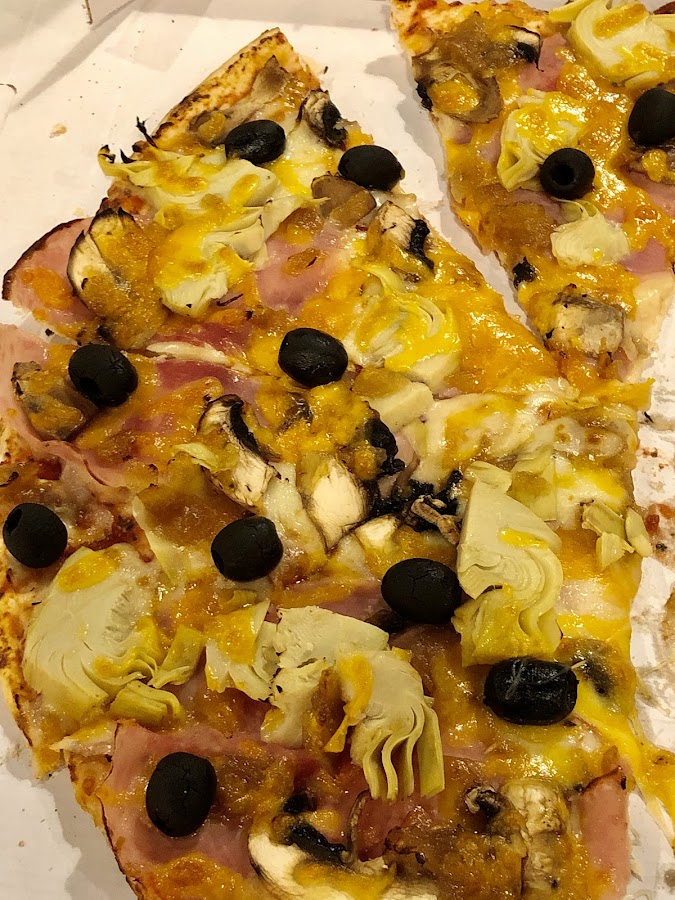 Caravan pizzas Jabugo